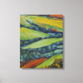 Op het platteland canvas afdruk (Voorkant)