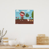 Op het Poster over de weg (Keuken)