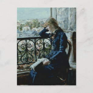 Op het raam, 1881 briefkaart