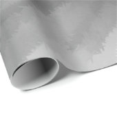 Op het Raster: Abstract Grijs, Zwart & Wit Cadeaupapier (Rol Hoek)