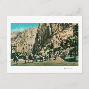 Op het spoor naar Nevada Herfsten, Glacier Point Briefkaart