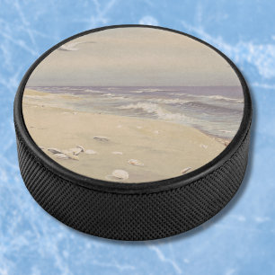 Op het strand (1879) - kustkunst hockey puck