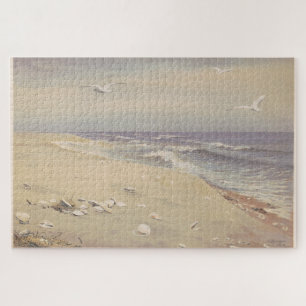Op het strand (1879) -  kustkunst legpuzzel