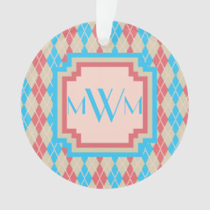 Op het strand Argyle Acryl Ornament