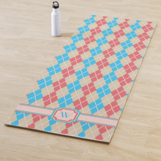 Op het strand Argyle Yoga Mat (In situ)