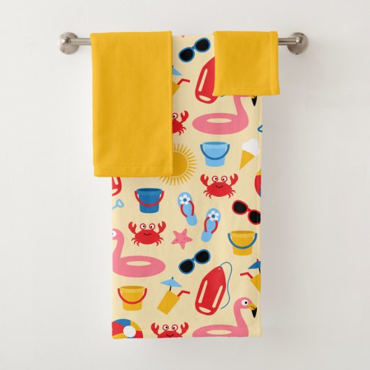 Op het strand bad handdoek (Insitu)