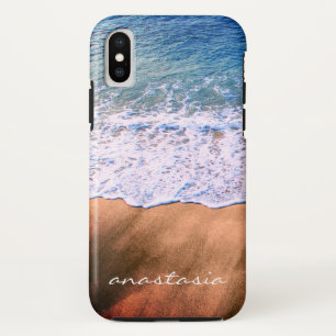 op het strand iPhone x hoesje