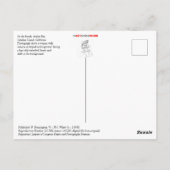 Op het strand, de baai van Avalon, het eiland Cata Briefkaart (Achterkant)