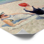 Op het strand, Falsterbro | Paul Fischer Poster (Hoek)