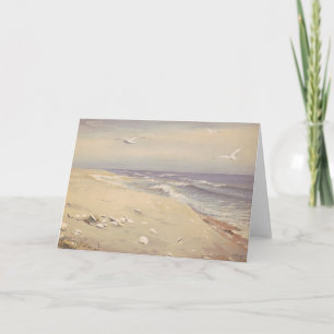 Op het strand   Fidelia Bridges Kaart