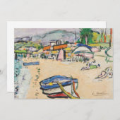 Op het strand | George Leslie Hunter (Voorkant / Achterkant)