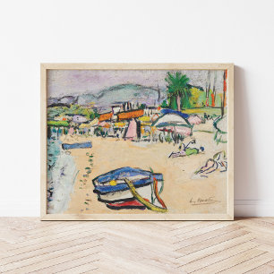 Op het strand George Leslie Hunter Poster