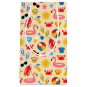 Op het strand klein cadeauzakje (Voorkant)