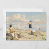 Op het strand | Paul Fischer (Voorkant)