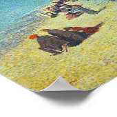 Op het strand poster (Hoek)