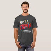 Op het T-shirt met SBMT-logo (Voorkant volledig)