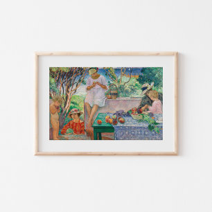 Op het terras bij Sainte-Maxime   Henri Lebasque Poster