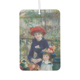 Op het terras, Impressionistisch Portret, Renoir Luchtverfrisser