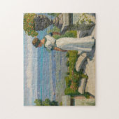 Op het terras | Paul Fischer Legpuzzel (Verticaal)