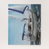 Op het water legpuzzel (Verticaal)