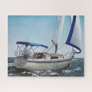Op het water legpuzzel