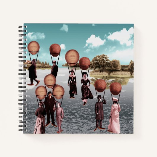 Op het water lopen notitieboek (Voorkant)
