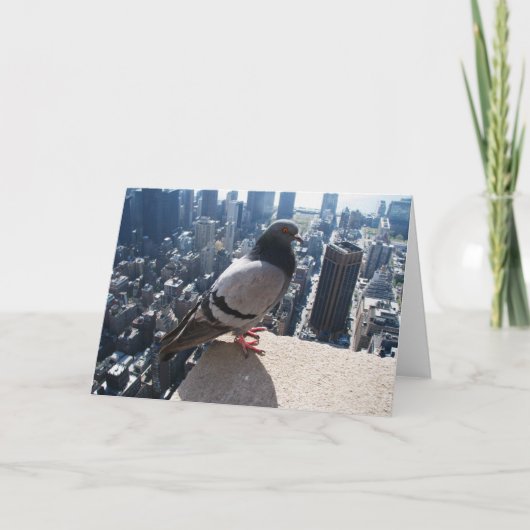 Op het Wenskaart van de Rand Kaart (Voorkant)