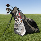 OP HET WERK TRAINING GOLFHANDDOEK (Groen)