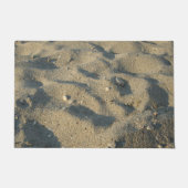 Op het zand lopen deurmat (Voorkant)