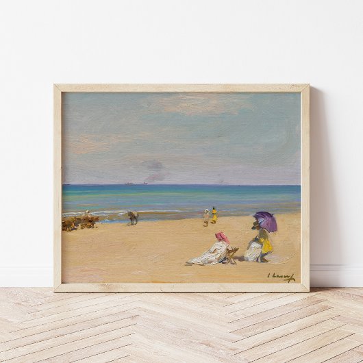 Op het zand | Sir John Lavery Poster