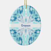 Op Ice Ceramic Ornament (Rechts)