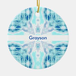 Op Ice Ceramic Ornament