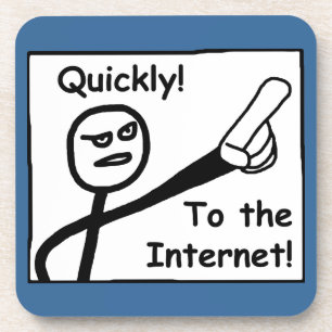 Op internet drankjes onderzetter