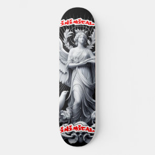 op intimitie gebaseerde engel skateboard