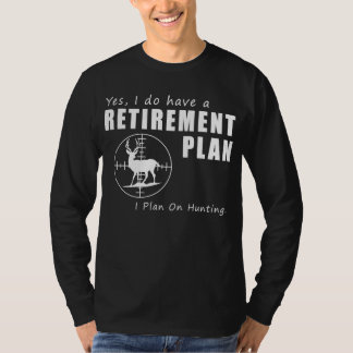 Op jacht naar pensioen Thrills: Grappig Pensioen P T-shirt