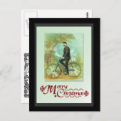 Op je fiets briefkaart (Voorkant / Achterkant)