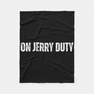 Op Jerry Duty Skiet Grappige Skijoke Berg Humo Fleece Deken