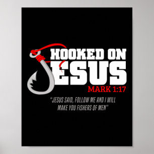 Op Jezus Mark 117 staat een bijbelse hasj - F Poster