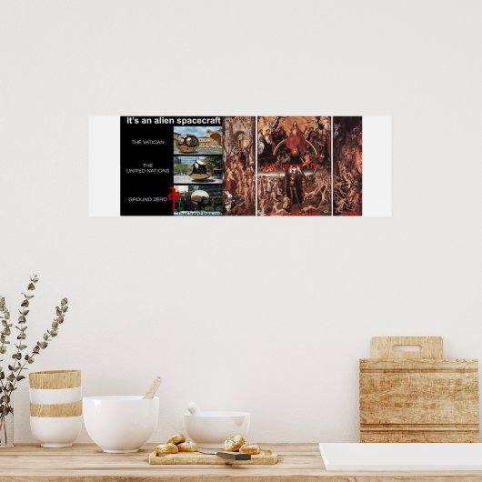 op komst poster (Keuken)