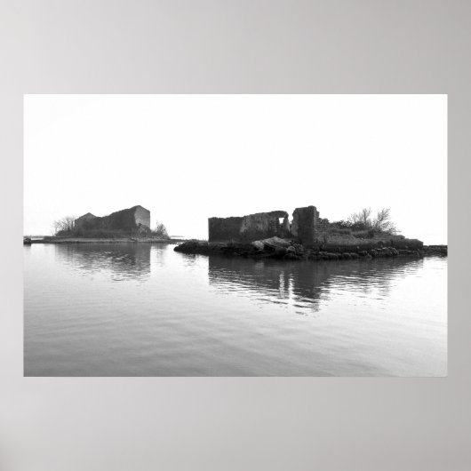OP LAGOON Print, waardepapier Poster (Matte) (Voorkant)