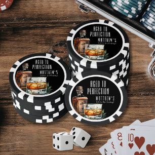 Op leeftijd gebracht 50e verjaardag poker chips