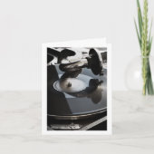 OP ** LIEVELINGSDAG ** LATEN WE DANSEN OP ONZE STE KAART (Voorkant)