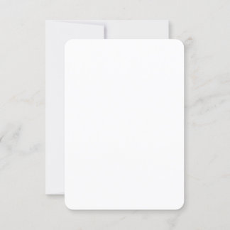 Op maat 8,9 cm x 12,7 cm afgerond semi-gloss hoogw kaart