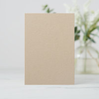 Op maat 8,9 cm x 12,7 cm Kraft | Milieuvriendlijke