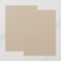 Op maat 8,9 cm x 12,7 cm Kraft | Milieuvriendlijke