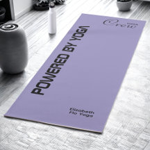 Op maat bedrukte yogacrew ocean lichtpaars