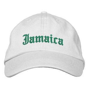 Op maat geborduurd Jamaica Geborduurde Pet