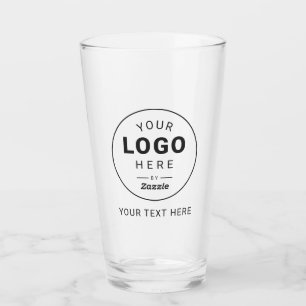 Op maat gemaakt bedrijfslogoontwerp glas