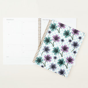Op maat gemaakt bloempatroon cadeau iPhone / iPad Planner