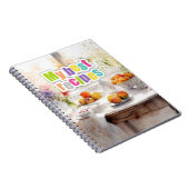 Op maat gemaakt fotoalbum met spiraal  notitieboek (Rechterzijde)